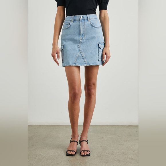 Rails Dresses & Skirts - RAILS The Laurel Cargo Blue Wash Denim Mini Skirt | SZ 30